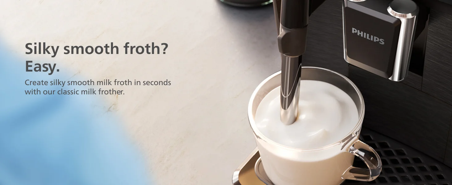 Description Picture 4 of item2200 Series Fully Automatic Espresso Machine, Classic Milk Frother, 2 Coffee Varieties, Intuitive Touch Display, 100% Ce