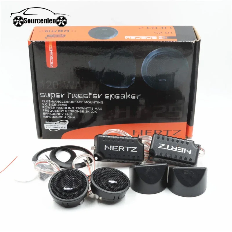 Componente Dell'Altoparlante Potenza 120W Tweeter A Cupola Altoparlante Per Auto Divisore Incrociato Veicolo Auto Music Haut Parleur Voiture