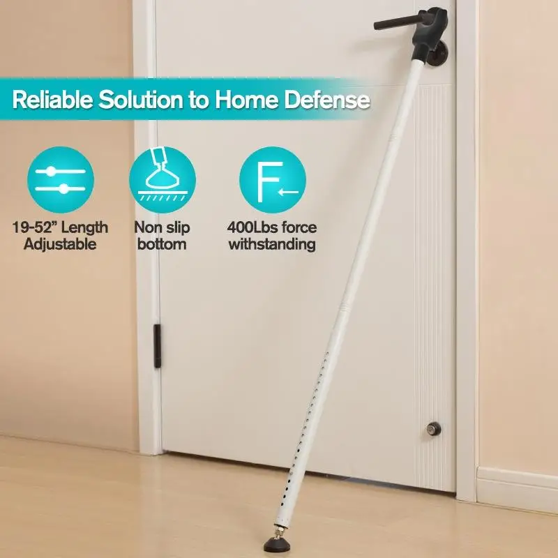 Door Bar Adjustable Sliding Door Lock Bar Door for Apartment Hotel Room Screen Door Hardware