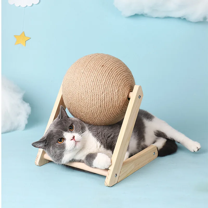 

Когтеточка для кошек, игрушка, котята, сизальная веревка, шаровая доска, шлифовальные лапы, игрушки, кошачья Когтеточка, износостойкая мебель для домашних животных