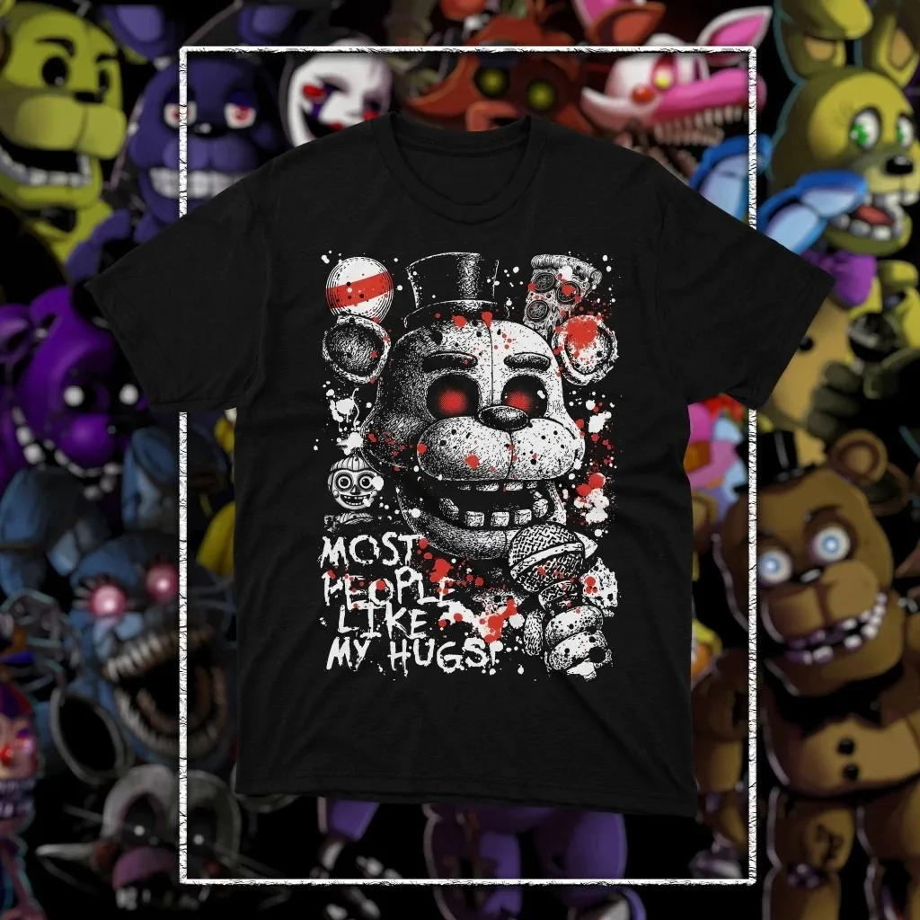 Vintage Inspired Five Nights at Freddy's Graphic T-Shirt - Unisex Crew Neck Cotton Tee