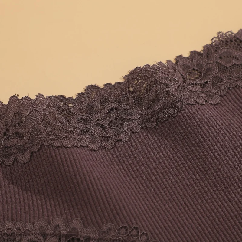 3 Teile/satz Frauen Baumwolle Höschen Floral Spitze Brasilianische Höschen Sexy Low Taille Dessous Weibliche Weiche Unterwäsche Solide T-Zurück Bikini – Detail 21