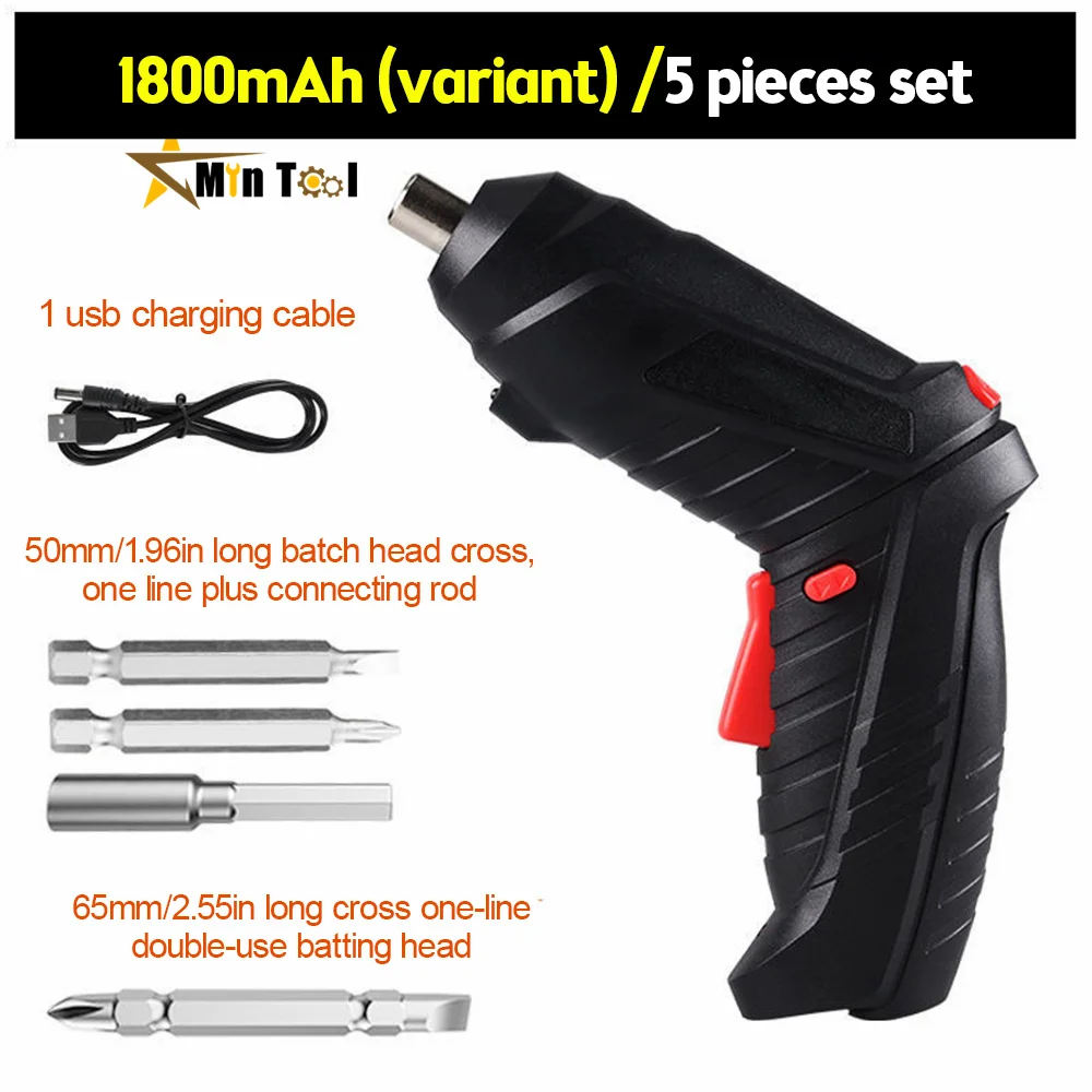 4.2v Electric Screwdriver Battery Rechargeable Cordless Screwdriver