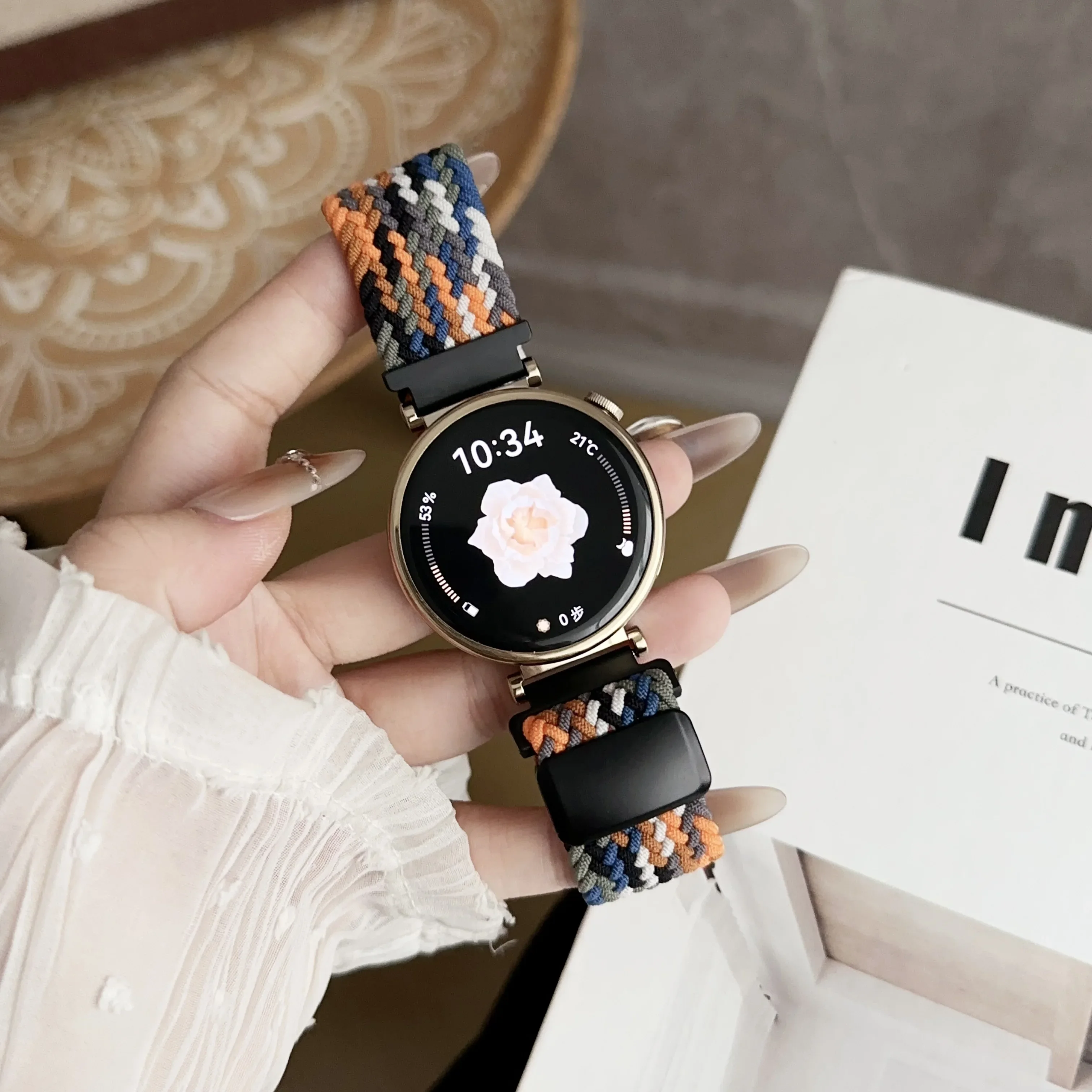 18mm Braided Watch Strap - Premium Replaceable Wristband Universal