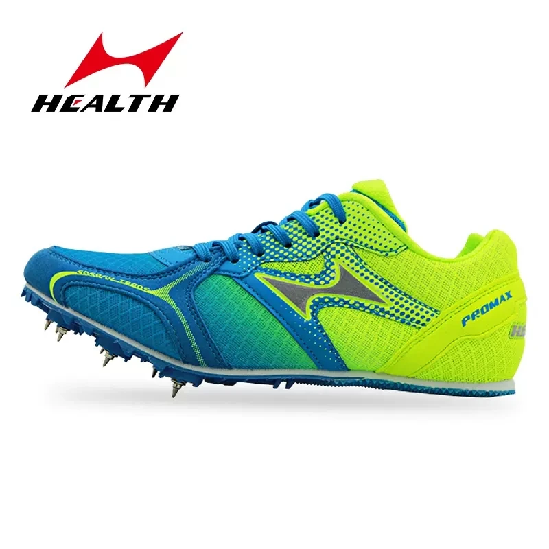 

Health Men Track Field Events Sprint Spikes Professional Middle Distance Running Race Spikes Sneakers Plus Size 46 47 5599s