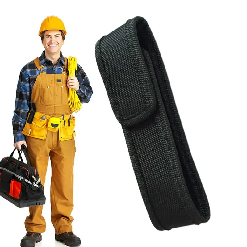 Duty Belt Flashlight Holder Flashlight Pouch Holder For Belt Nylon Pouch Light Carry Case Tool Carrier Gear For