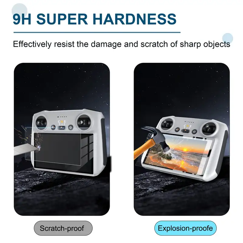 Tempered Glass for DJI Mini 5 4 Pro RC 2 Remote Control Screen Protector for DJI Mini4 Pro RC2 Anti-scratch Film Accessories - Image 4