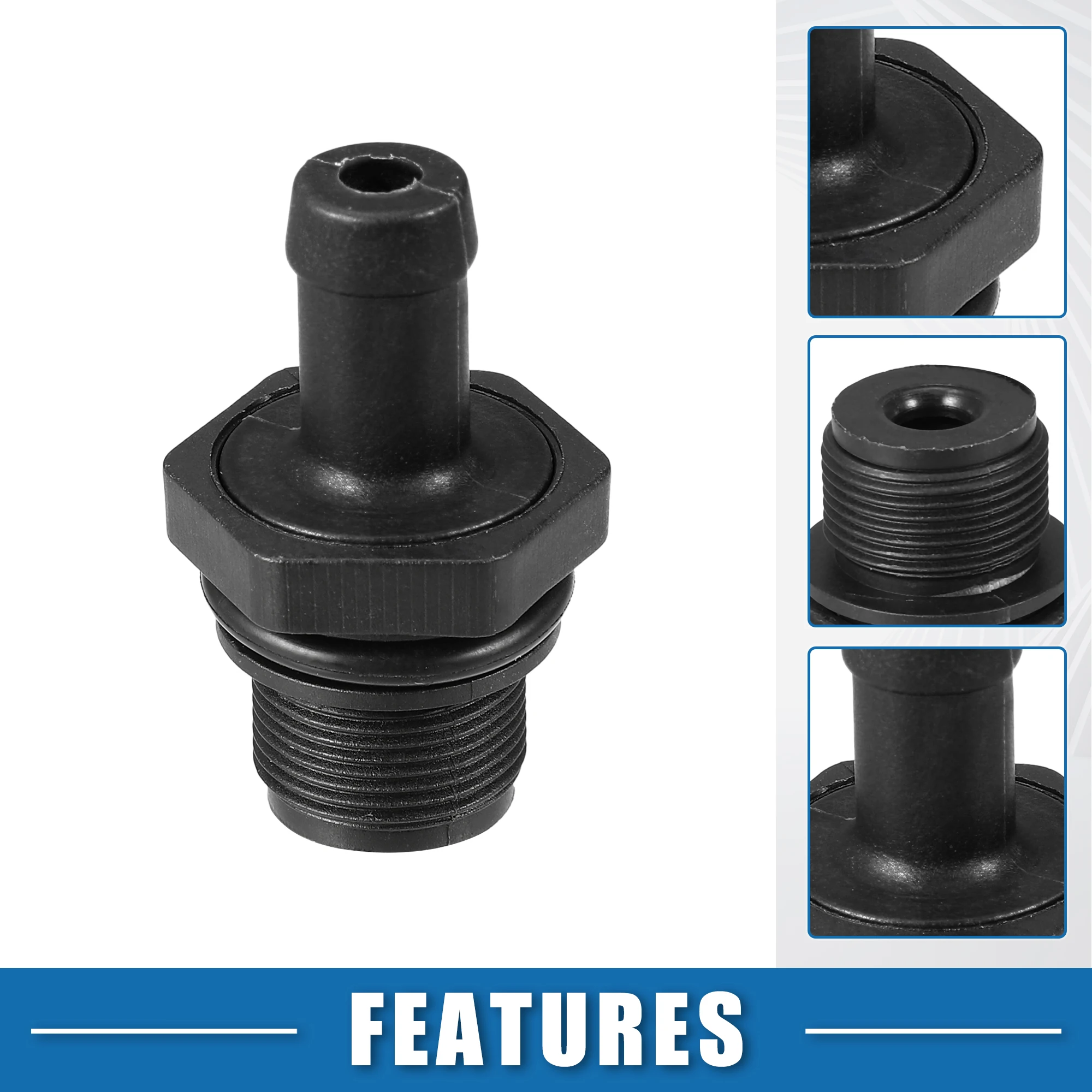 X Autohaux PCV Valve Grommet Exhaust Positive Crankcase Ventilation Fittings No.11810EY00A/1035A422 for Nissan 370Z 2009-