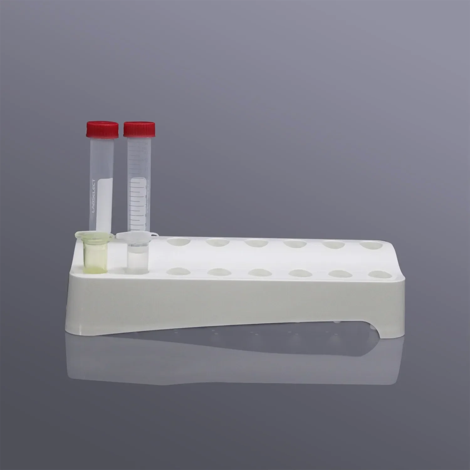 Biosharp 16 Holes 5ml Conical Centrifuge Tube Rack Multifunctional Blood Collection Test Tube Rack Cryotube Flow Lab