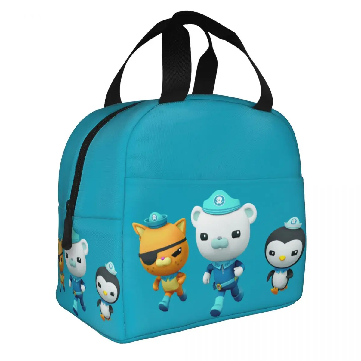 The Octonauts Insulated Lunch Bags Cartoon Anime Barnacles Kwazii Peso Cooler Bag Tote Lunch Box School Picnic Food Storage Bags