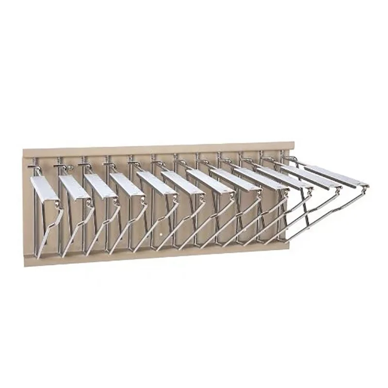 AnCun S5016 Wall-mount Arm Swing Heavy Duty File Rack Blueprint Map Poster Storage Holder with 12 Pivot Brackets Archive Display
