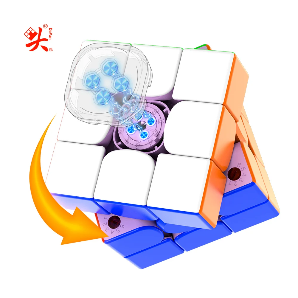[ECube] DaYan ZhanChi V5 M Maglev Magnetic 3x3x3 Speed Cube Tengyun 3x3 Cubo Magico With Magnets Profissional Puzzle Toys 2