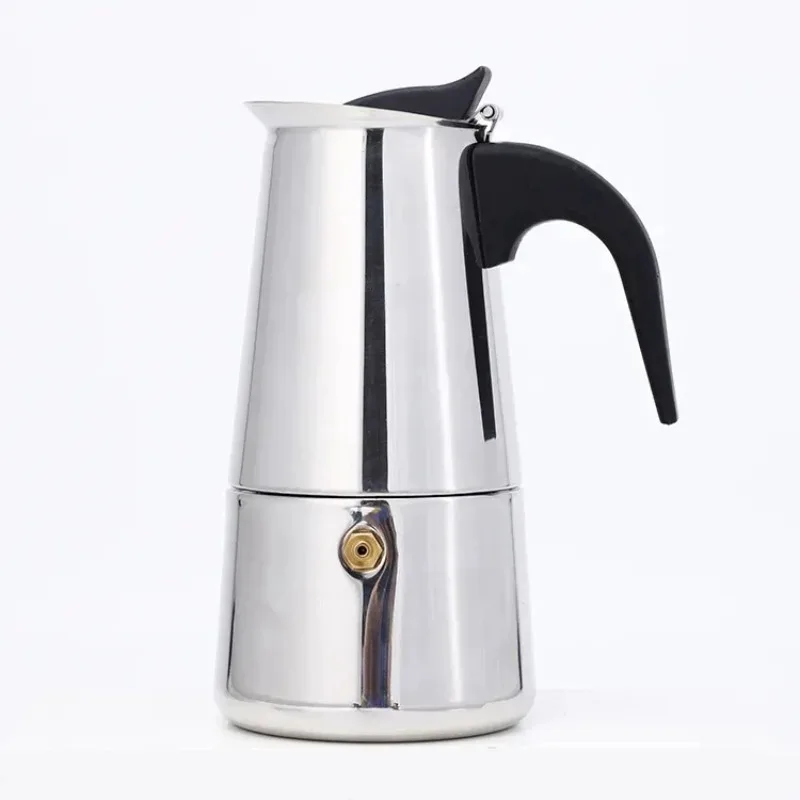 Espresso Coffee Maker Coffee Maker Coffee Pot Espresso Maker 2/4/6 Cups Stainless Steel Moka Pot Maker Coffee Maker coffee jug Italian Coffee Machine Fit Induction Cooker Coffee Accessories