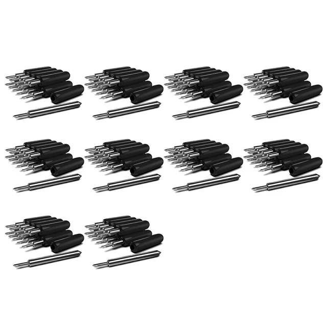 200Pcs Cutting Blades For Cricut Explore Air/Air 2/Maker Expression Fine  Point Blades For Cricut Cutting Machines - AliExpress