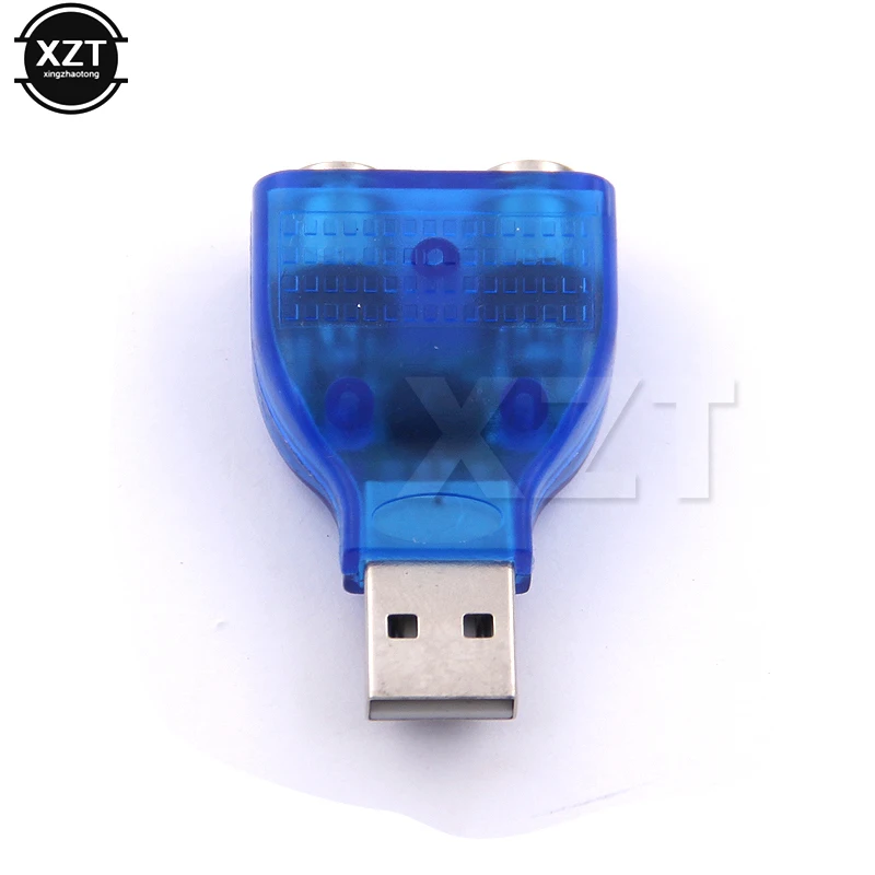 5pcs/lot High Quality Usb To Ps2 Converter Adapter Usb To Dual Ps2