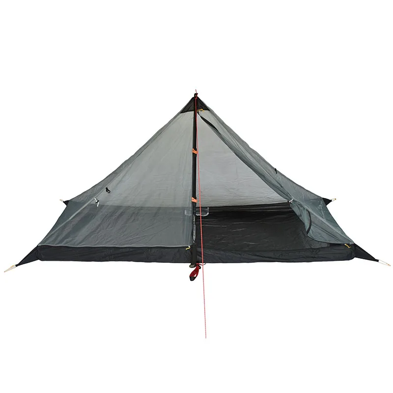 3 Seasons T Doors Design Strut Corner Light Weight Inner Fit Most Pyramid Tent 340 Grams Camping Tent Portable Tent