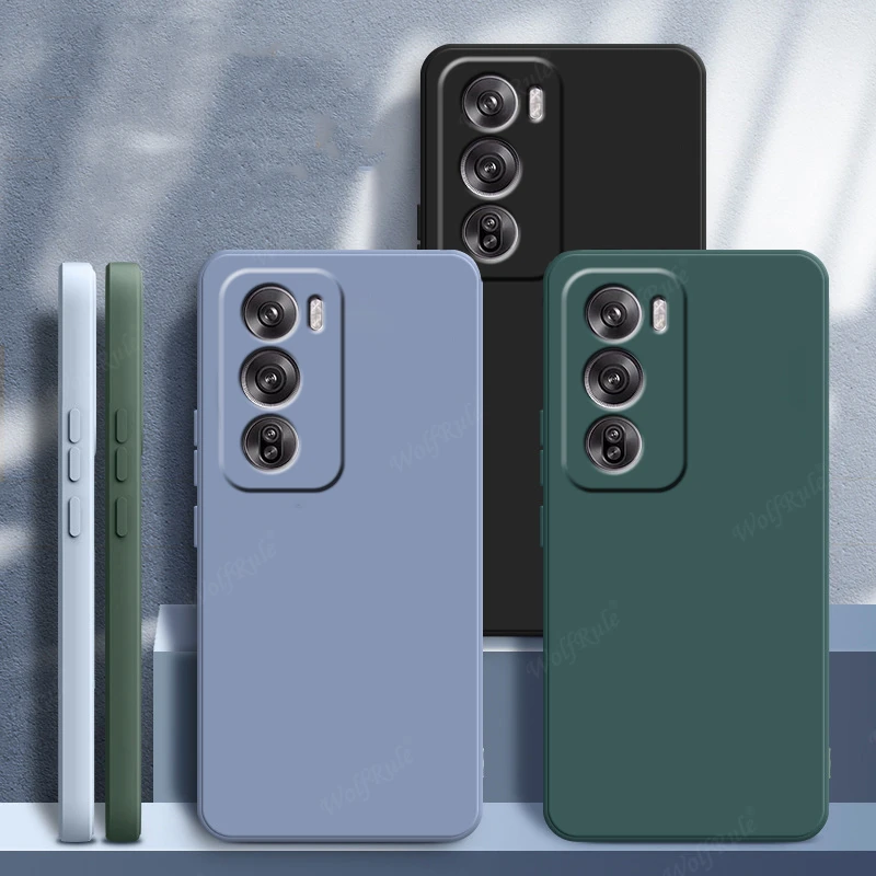 Liquid Silicone TPU Soft Phone Case Cover - Enhanced Protection and Style