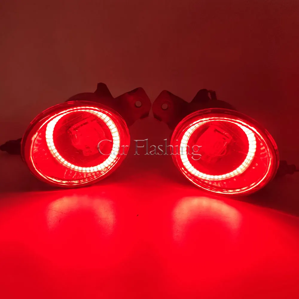 2 X Angel Eye Nebelscheinwerfer Montage Für Nissan Maxima 2006 2014 Auto  Rechts + Links LED Linse Nebelscheinwerfer DRL 12V Von 38,1 €