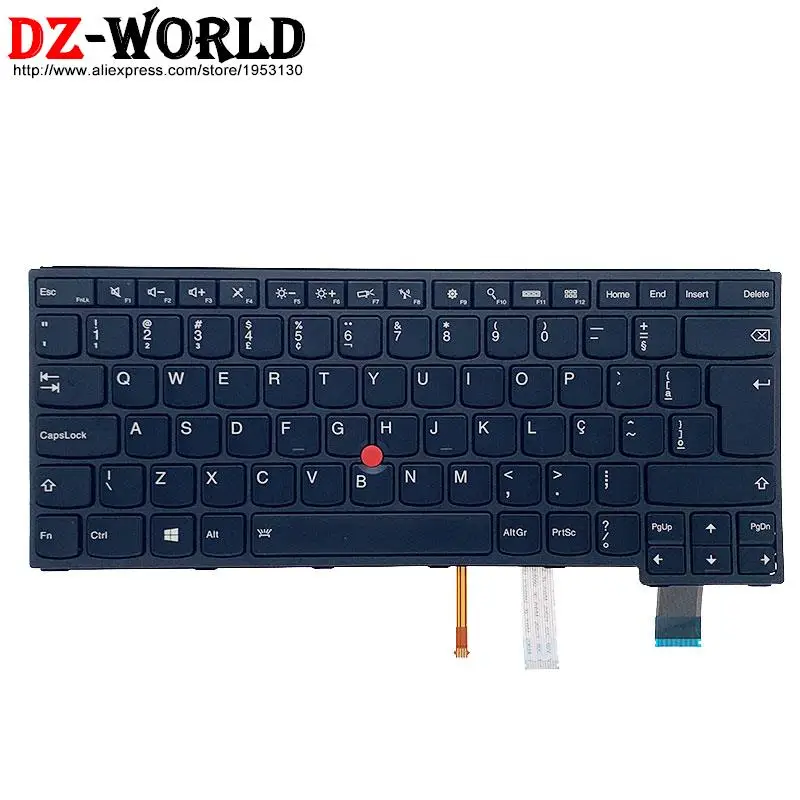 Sws gr dk fr de si br be jp sk bg cz hu Teclado Retroiluminado para Lenovo Thinkpad s3 Yoga 14 P40 Yoga 460 Laptop Azerty Qwertz ch - Imagem 2