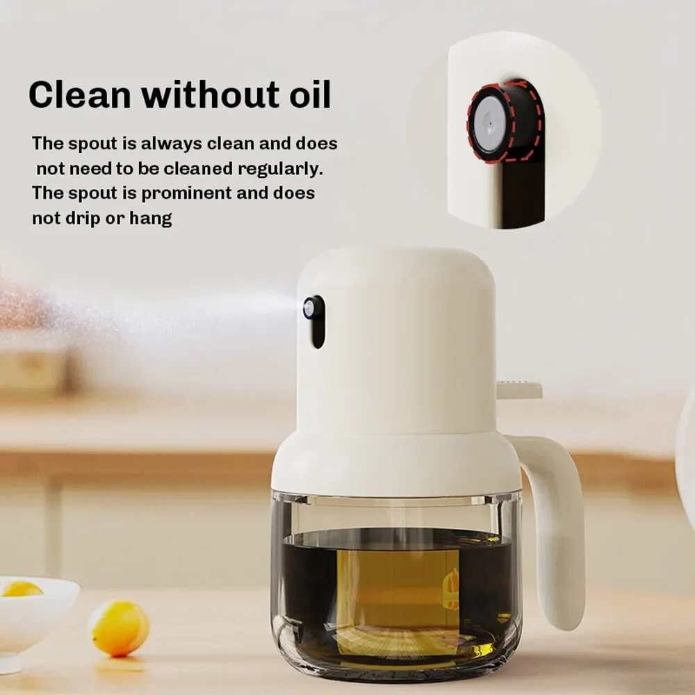 

Glass Oil Dispenser Bottle, Olive Oil Sprayer, BBQ, Picnic Baking, Cooking Olive Oil Sprayer, Vinegar Soy Sauce Bottle, 180ml