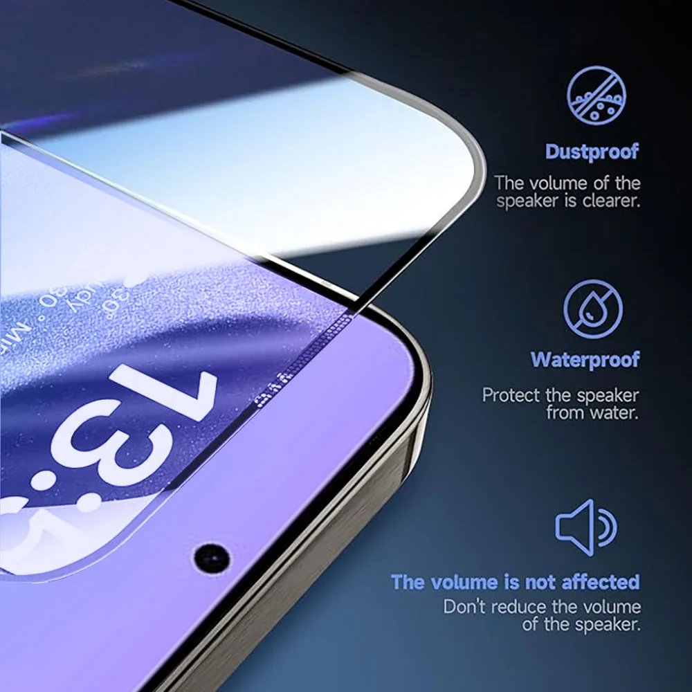 Premium 2-Pack Dust-Free Easy Installation Tempered Glass Screen Protector