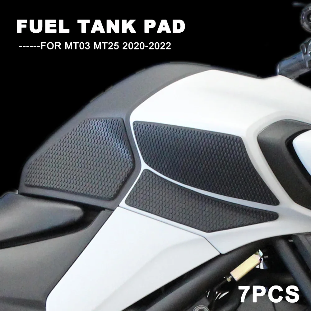 

Side Fuel Tank pad For Yamaha MT-03 MT03 MT-25 MT25 2020-2022 Motorcycle Tank Pads Protector Stickers Knee Grip Traction Pad