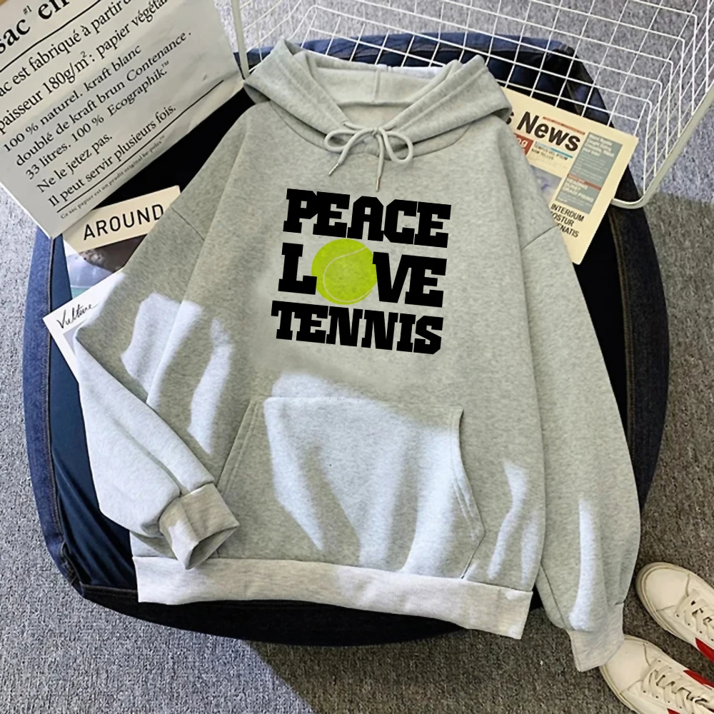 

Tennis hoodies women Korean style gothic streetwear 2023 tracksuit women long sleeve top sweatshirts