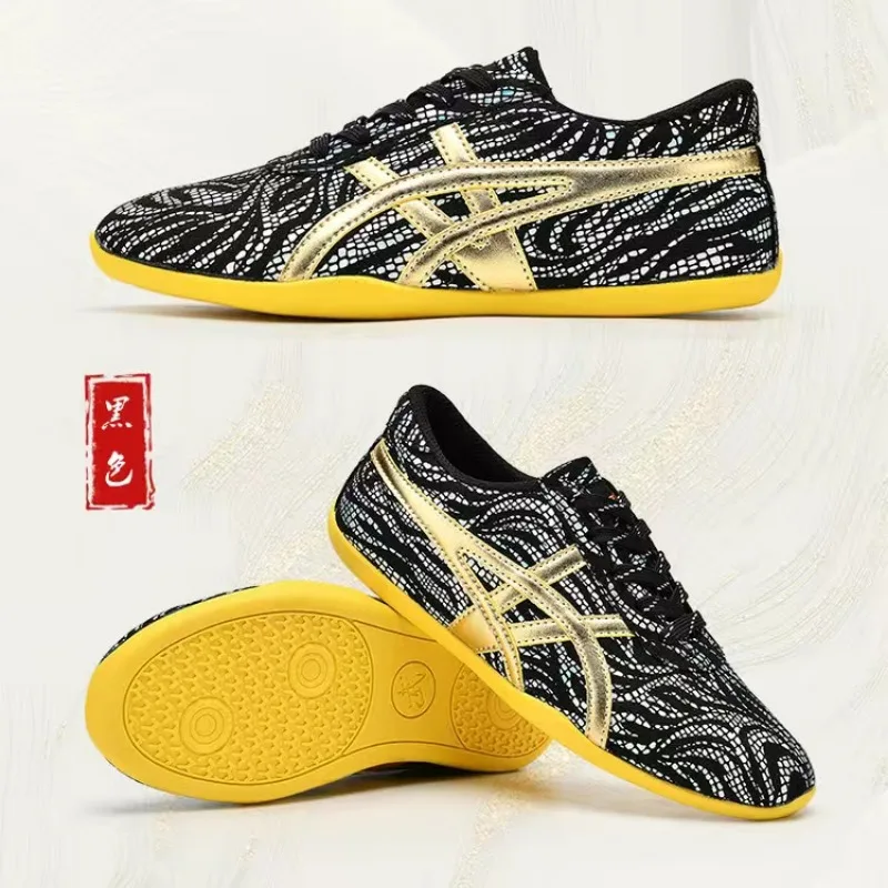 Professional Tai Chi Shoes Couples Comfortable Martial Arts Shoes for Men Women Gym Shoe Wearable Wushu and Taichi