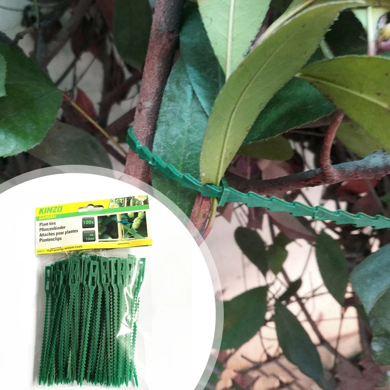 Reusable 13cm Plastic Plant Support Clips Clamps For Plants Hanging Vine Garden Greenhouse Vegetables Tomatoes 100pcs plastic plant clips plastic plant supports plant clips plant support connector