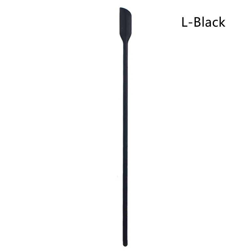 1Pc Makeup Bottle Scraper Mini Tip Spatula Jam Butter Cake Spatula Cooking Smooth Surface Scraper Baking Tool Honey Mixing Spoon 