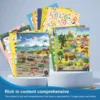 Arabic English Ebook Point Reading USB Charging Waterproof Paper Sound Hanging Book Children's Early Education Educational Toy 5