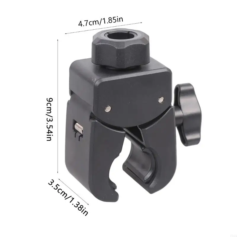 193A 전화 태블릿 카메라 고정 장치용 17Mm 볼 조인트가 있는 강력한 플라스틱 클램프