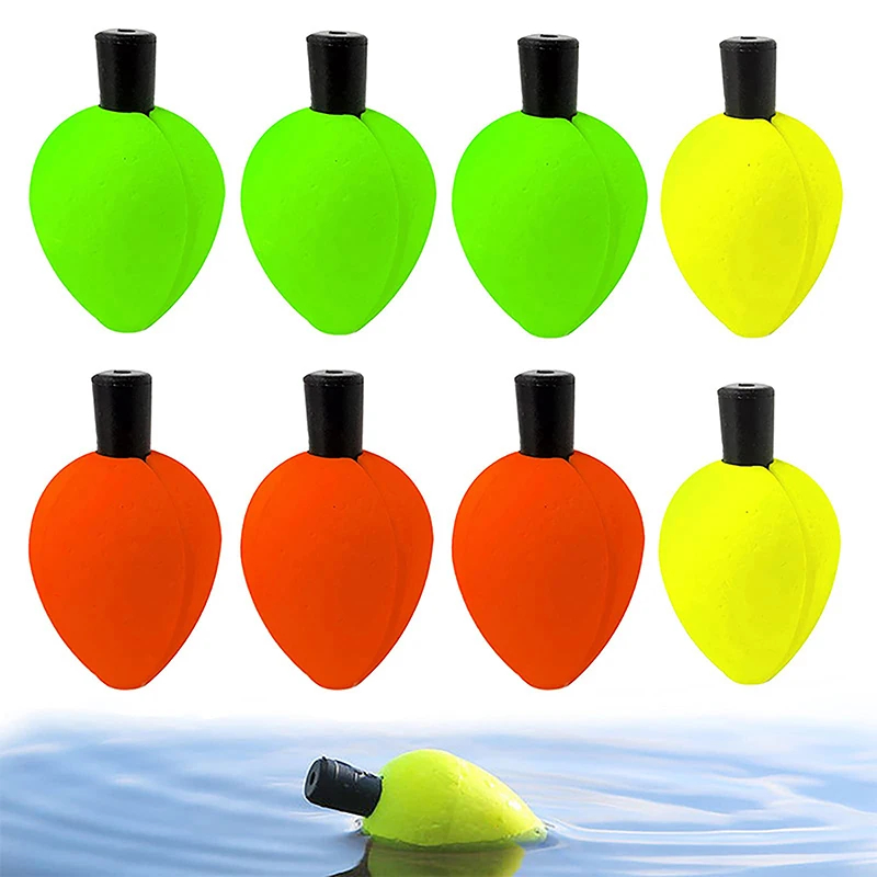 10PcsFoamPegFloatsFishingTroutFloatsSlipBobberFishingCork