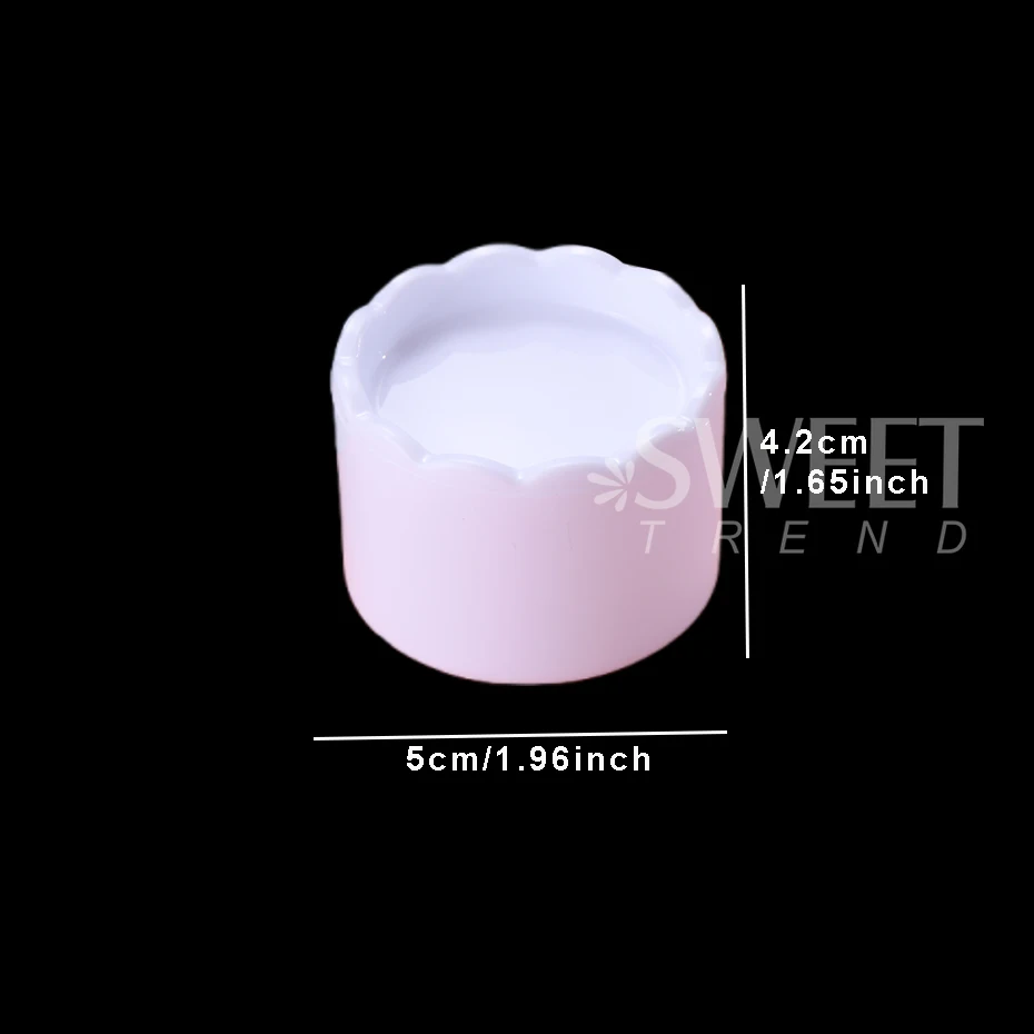 Nail Art Wash Pen Cups Brush Cleaner Plastic Holder UV Acrylic Gel Pen Pot Cleanser Cup Washing Cup Nail Brush Holder Tools
