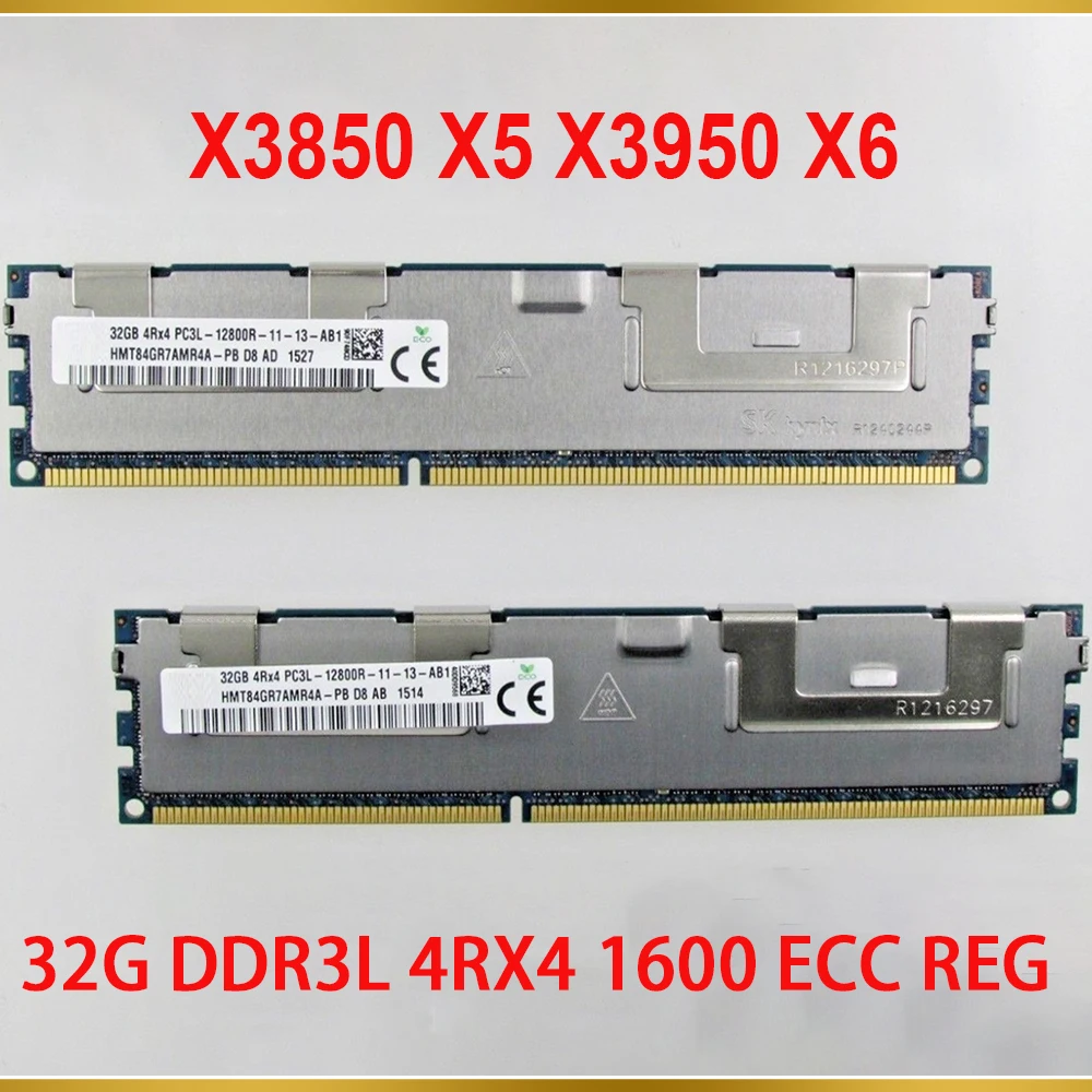 

1 шт. для IBM X3850 X5 X3950 X6 32GB 32G DDR3L 4RX4 1600 память ECC REG