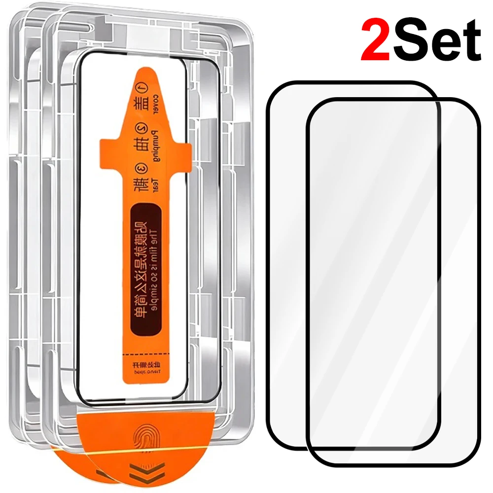 Enhanced Privacy Screen Protector with Easy-Install Kit - Anti-Spy Tempered Glass Film