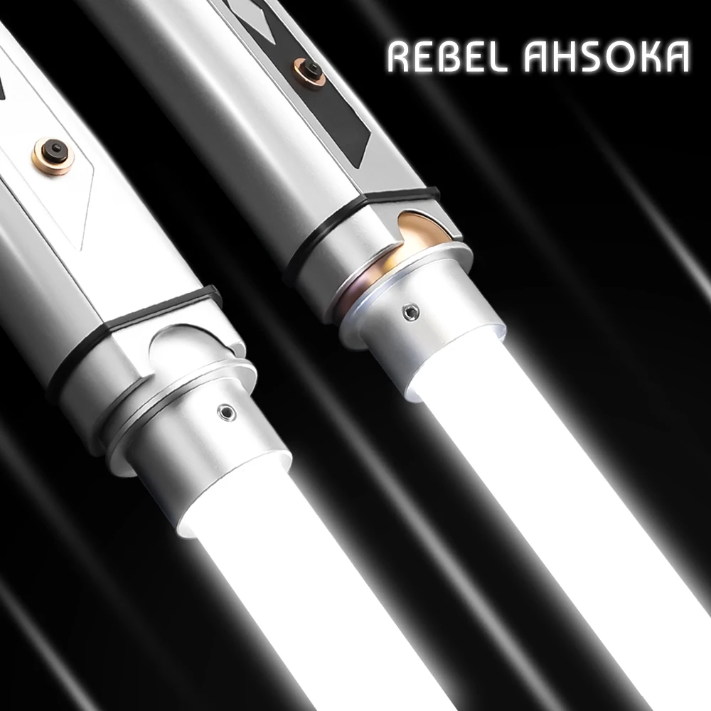 TXQSABER Ahsoka Lightsaber Force Heavy Dueling Double Saber Metal 
