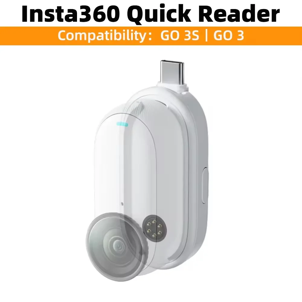 insta360 go3s＋クイックリーダー（Insta360-originalカードリーダー 