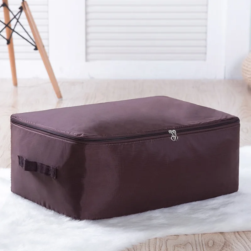 Large zipper clothes organizer bag image 7