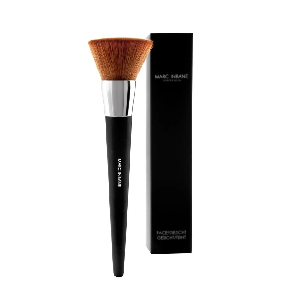 MARC INBANE Powder Brush - профессиональная кисть для макияжа и автозагара 17 см |