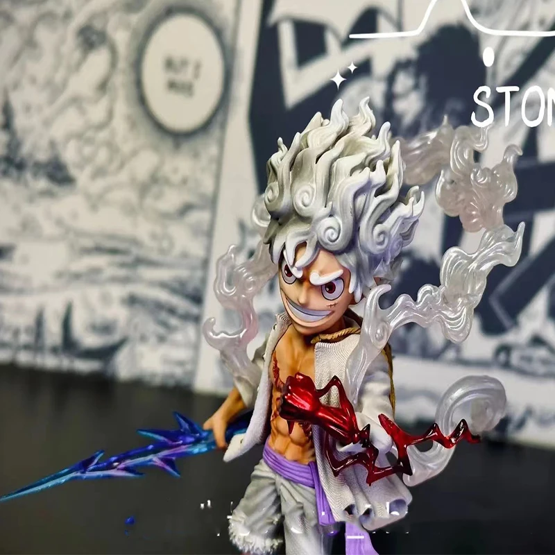 애니메이션 미니 원피스 루피 기어 5 피규어, 니카 태양신 액션 피규어, 수집용 모델 인형 장난감, 어린이 선물, 10cm