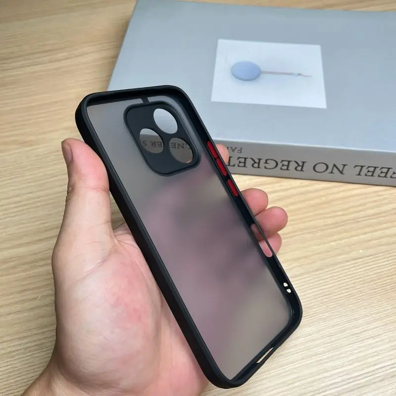 Luxury Magnetic Frosted Translucent Acrylic Cover - Shockproof Anti-Fingerprint Skin-Feel Case