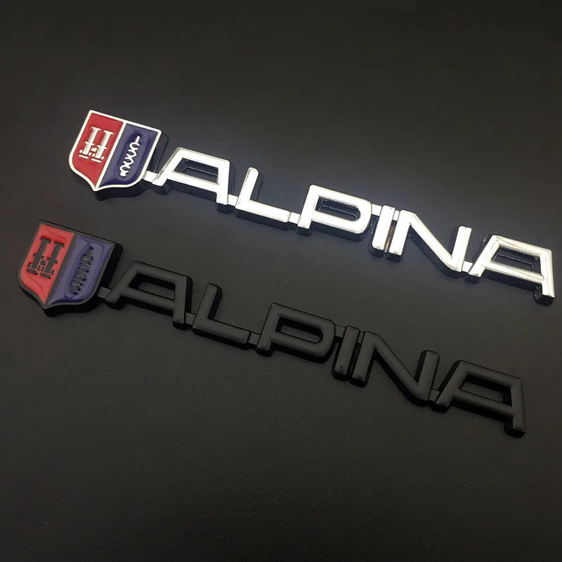 3D Metal Car Sticker Auto Emblem Refit Logo Badge Decal For BMW Alpina M 3 5 6 X1 X3 X5 X6 Z E46 E39 E60 E90 Accessories |