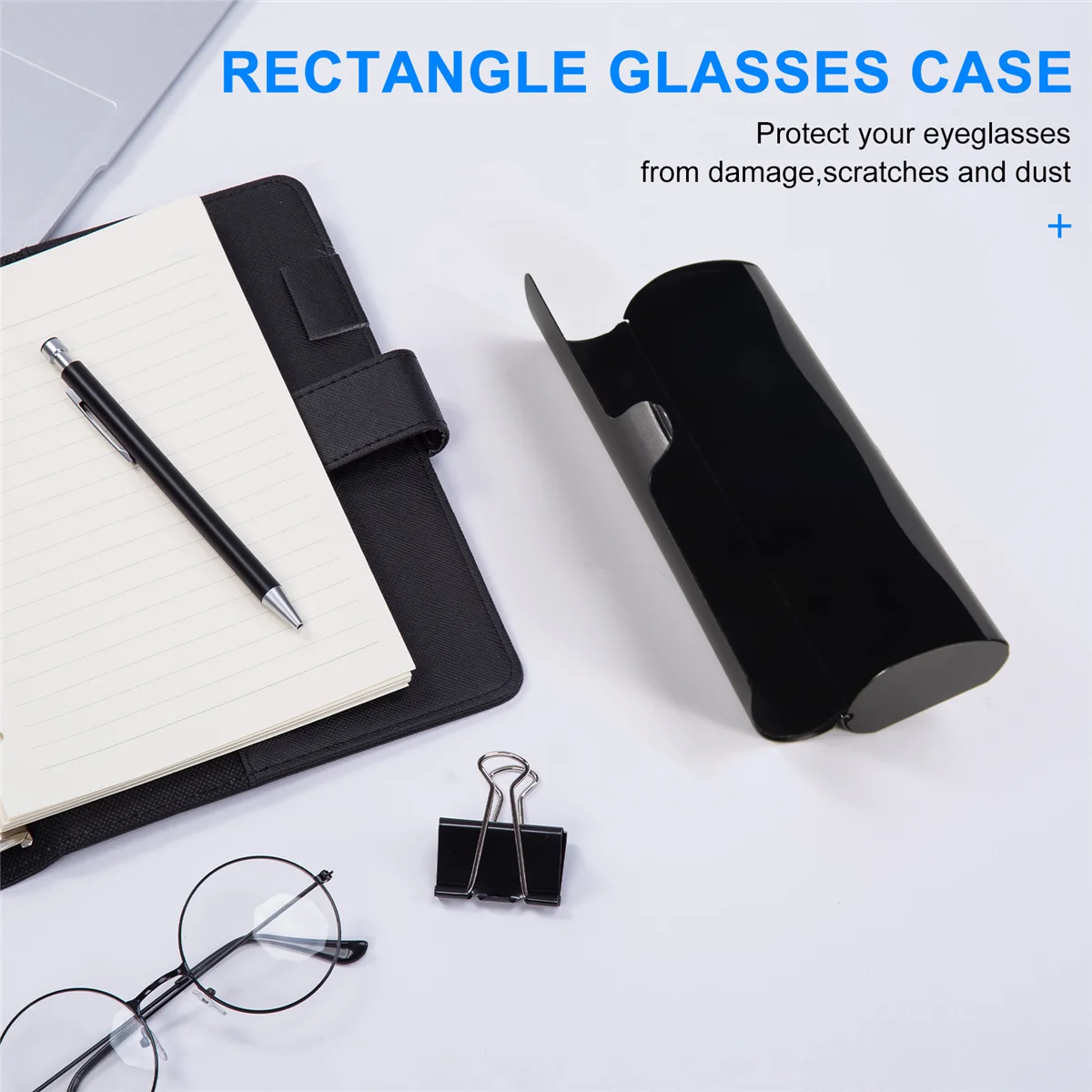 Slim Matte Hard Metal Spectacles Case Reading Glasses Eyeglasses Case Protection