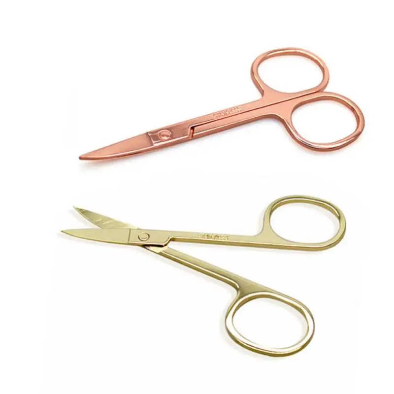 Eyebrow Scissor Eyelash Trimmer Facial Hair Remover Stainless Steel Nail Cuticle Manicure Scissor Beauty Makeup Tool 4