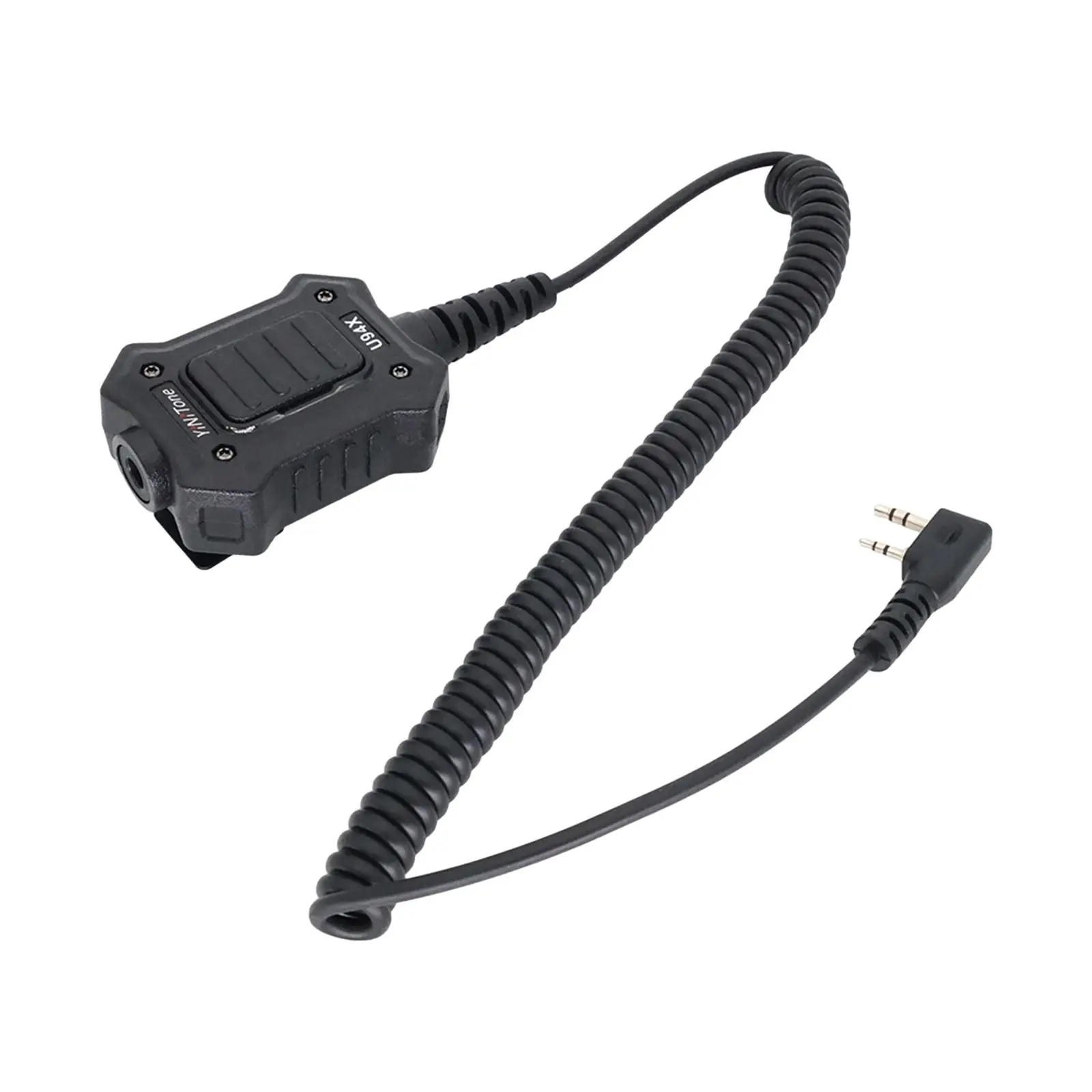 Handheld Speaker Mic Durable Portable Handheld Radio Microphone for Kpg62D