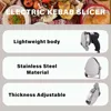 KS100E Electric Kebab Meat Slicer Electric Kebab Knife Meat Slicer Shaver for Cutting Shawarma Doner Kebab 6