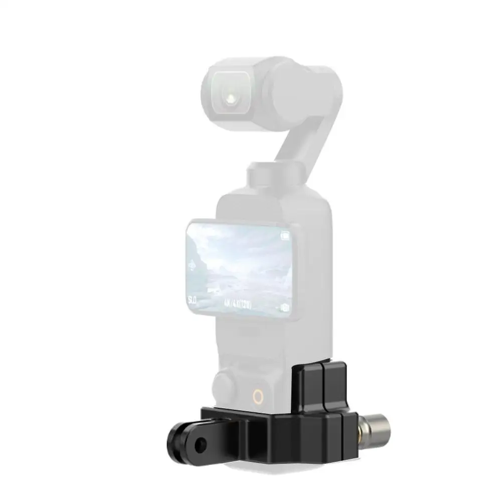 Clip In Lega Di Alluminio Per Dji Osmo Pocket3 Action Camera Gimbal Adattatore Di Espansione In Metallo Accessori Per Staffa Fissa Per Fotocamera Gimb