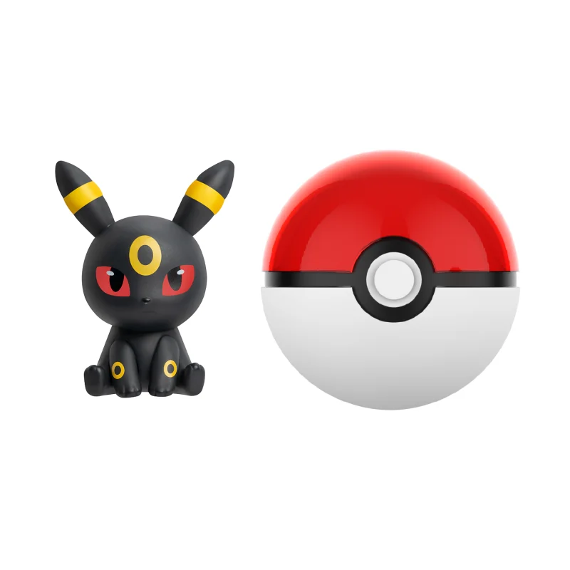 Pokemon Anime Figuren Blind Poke Ball Mini Puppen Original Echte Gengar Bulbasaur Sylveon Auto Modell Desktop Ornament Spielzeug Geschenk – Detail 12
