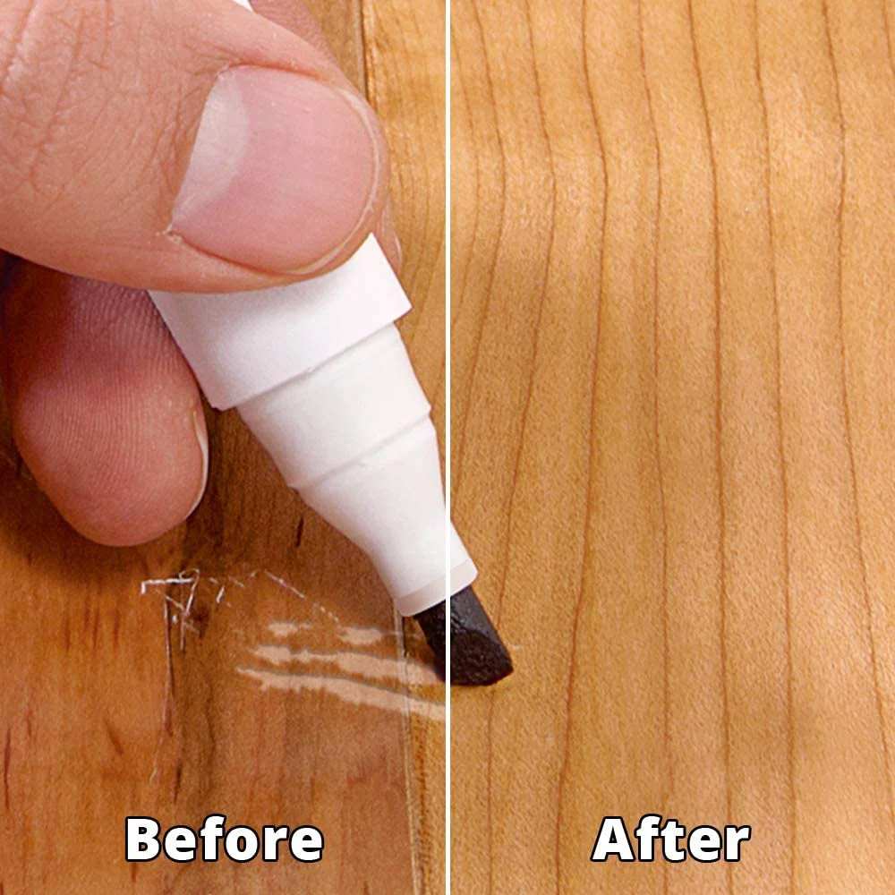 Furniture markers Furniture Repair Wood Cabinet Floor Touch Up Markers Crayons Filler Sticks Paint Pen Wooden Damaged Scratch Repair